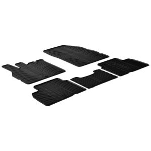Gledring Fussmatten Schwarz Gummi Renault Scenic