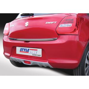 RGM Hinten Kufenplatte 5-Türer Silber ABS Plastik Suzuki Swift