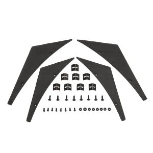 SK-Import Canards Schwarz Polyurethan