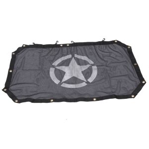 SK-Import Sonnenschutznetz Schwarz Polyester Jeep Wrangler