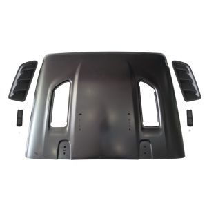 SK-Import Motorhaube JL Style Schwarz Stahl Jeep Wrangler