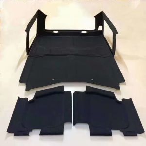 SK-Import Innenisolierungsset Schwarz Baumwolle Jeep Wrangler