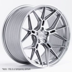 JR-Wheels JR51 Felgen 19 Zoll 9.5J ET20-45 Custom PCD Flow Form Silver Machined Face