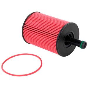 K&N Ölfilter Hohe Leistung Rot Stahl Audi,Seat,Volkswagen