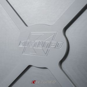 K-Tuned Heckklappen-Staufach Schwarz 3mm Billet Aluminium Honda