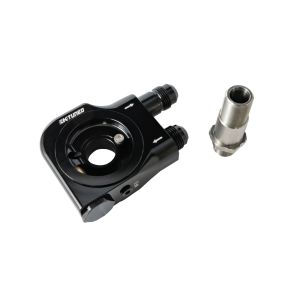 K-Tuned Ölkühler Sandwich Platte 1/8 NPT Honda Civic,Del Sol,Integra