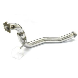M2 Motorsport Downpipe Poliert 76mm Edelstahl Subaru Impreza