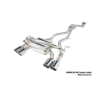 Remark Catback System Poliert 88mm Edelstahl BMW 3-serie,4-serie