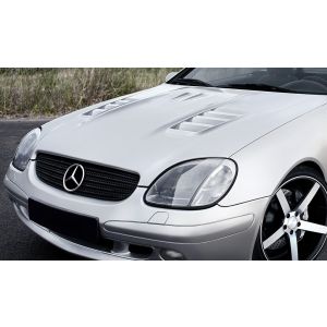 ABS Dynamics Vorne Motorhaube Unbemalt Polyester Mercedes SLK-Class
