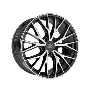 MSW MSW 44 Felgen 20 Zoll 9J ET28 5x112 Glanz Schwarz/Poliert