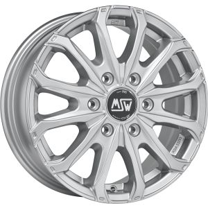 MSW MSW 48 Van 6L Felgen 16 Zoll 6.5J ET62 6x130 Full Silber