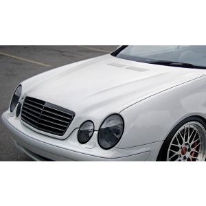 ABS Dynamics Vorne Motorhaube Unbemalt Polyester Mercedes CLK-Class