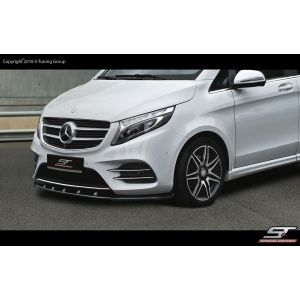 X-Form Vorne Spoilerlippe Schwarz ABS Plastik Mercedes Vito