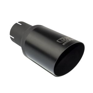 Ulter Sport Auspuffspitze Rund Schwarz Edelstahl