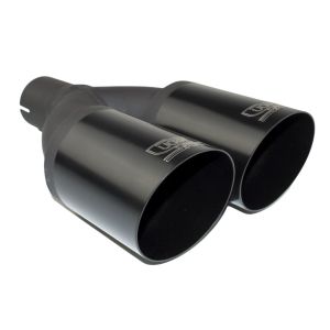 Ulter Sport Auspuffspitze Dual Tip Schwarz Edelstahl