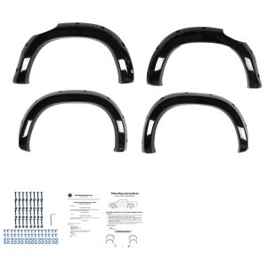 Oneway Vorne und Hinten Kotflügelverbreiterung Schwarz ABS Plastik Mercedes X-Class