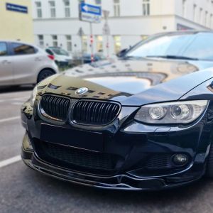 Oneway Vorne Spoilerlippe Schwarz ABS Plastik BMW 3-serie