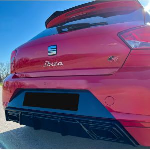 Oneway Hinten Diffusor Schwarz ABS Plastik Seat Ibiza