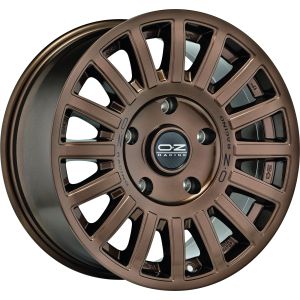 OZ-Racing Rally Raid Felgen 17 Zoll 8J ET37 6x130 Guss Gloss Bronze