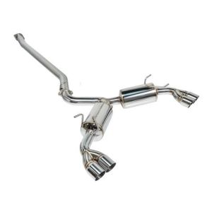Remark Catback System Poliert 76mm Edelstahl Subaru,Toyota