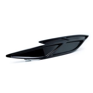 Acexxon Hinten Lamellenreflektor Diagonal Slat Style Schwarz Glänzend Plastik Volkswagen Golf