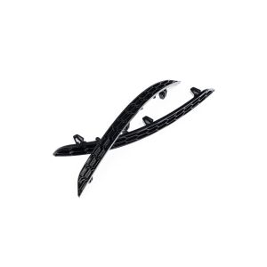 Acexxon Hinten Reflektoreinsatz Honeycomb Style Schwarz Glänzend Plastik Audi A3, S3, RS3