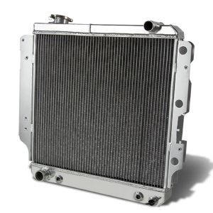 J2 Engineering Kühler Performance 3 Reihen Silber Aluminium Jeep Wrangler