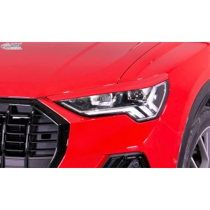 RDX Racedesign Scheinwerferabdeckungen Unbemalt ABS Plastik Audi Q3