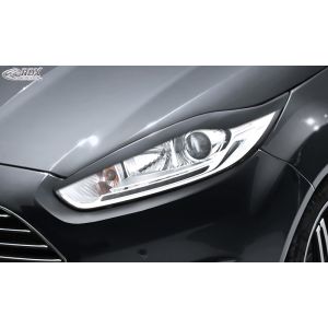 RDX Racedesign Scheinwerferabdeckungen Unbemalt ABS Plastik Ford Fiesta Facelift