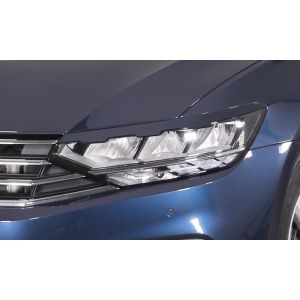 RDX Racedesign Scheinwerferabdeckungen Unbemalt ABS Plastik Volkswagen Passat Facelift