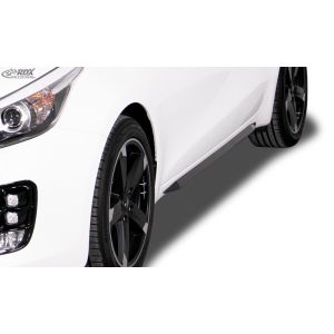 RDX Racedesign Seitenschweller Schwarz ABS Plastik Kia Ceed, ProCeed