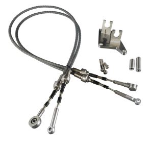 K-Tuned Schaltkabel + Halterung Edelstahl Honda