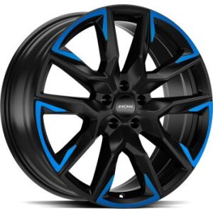 Ronal R71 Felgen 20 Zoll 8.5J ET41 5x130 Jet Black Blue Tinted