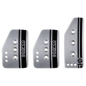 Sparco Pedalset Settanta manuelles Getriebe Silber Aluminium