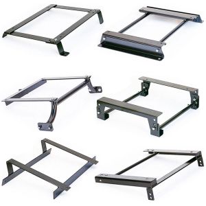 Sparco Sitzrahmen Schwarz Stahl Fiat 500