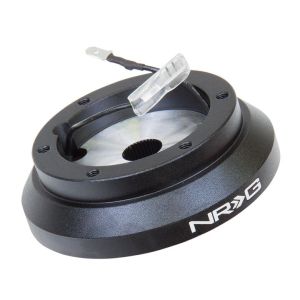 NRG Innovations Lenkradnabe Kurz Schwarz Aluminium Mitsubishi Subaru