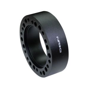 NRG Innovations Nabenverlängerung Schwarz Aluminium