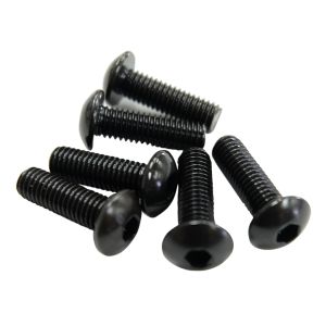 NRG Innovations Steering Wheel Bolts Flat Schwarz