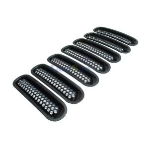 SK-Import Grill-Blende Schwarz ABS Plastik Jeep Wrangler