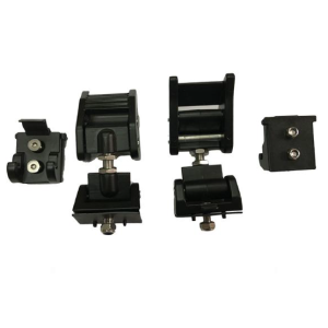 SK-Import Haubenverschlüsse ohne Verriegelung Schwarz Aluminium Jeep Wrangler