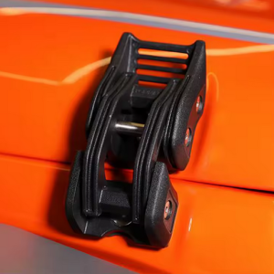 SK-Import Haubenverschlüsse ohne Verriegelung Schwarz Aluminium Jeep Wrangler