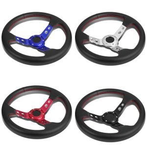 SK-Import Lenkrad Drift Deep Dish 350mm 75mm Leder