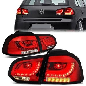 SK-Import Rücklicht LED Chrom Gehäuse Volkswagen Golf