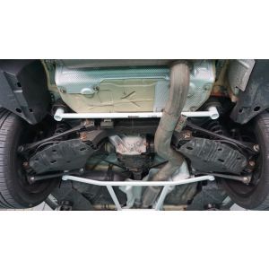 Ultra Racing Hinten Domstrebe 2 Punkt Weiss Stahl BMW 3-serie