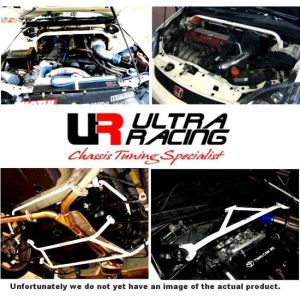 Ultra Racing Vorne Domstrebe 3 Punkt Weiss Stahl BMW Z4