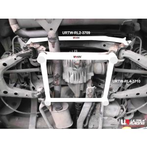Ultra Racing Hinten Domstrebe 2 Punkt Weiss Stahl Mazda MX-5