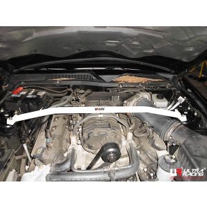 Ultra Racing Vorne Domstrebe 2 Punkt Weiss Stahl Ford Mustang