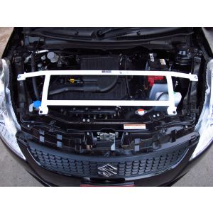 Ultra Racing Vorne Domstrebe 4 Punkt Weiss Stahl Suzuki Swift