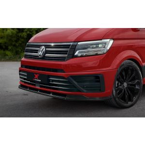 X-Form Vorne Spoilerlippe Schwarz ABS Plastik Volkswagen Crafter