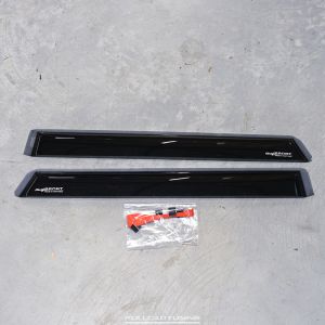 Climair Hinten Side Window Visor ZWEITE CHANCE Dunkel Plastik Land Rover Discovery Sport